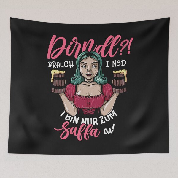 Item preview, No dirndl - I'm only there to drink designed and sold by ChrisFeil.