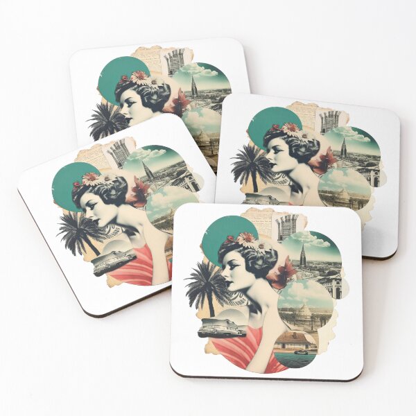 Item preview, Vintage Retro Cutout Paper Collage 1930s Illustration designed and sold by Layerform.
