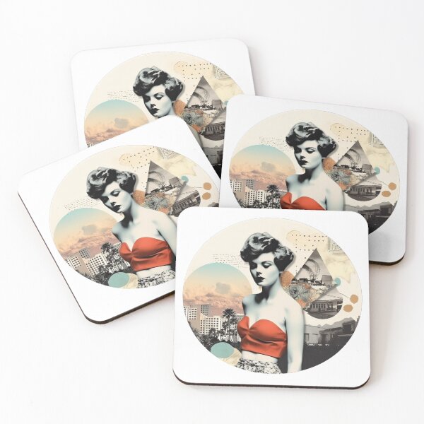 Item preview, Vintage Retro Cutout Paper Collage 1930s Illustration designed and sold by Layerform.