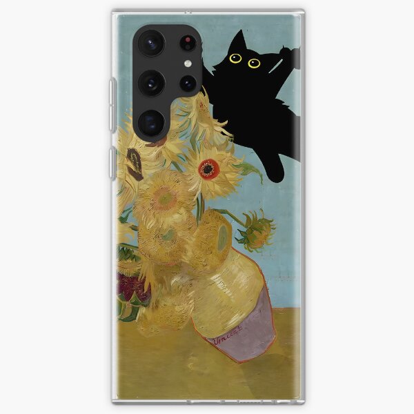 Item preview, Vincent Van Gogh, Flowers Cat designed and sold by outdoorway.