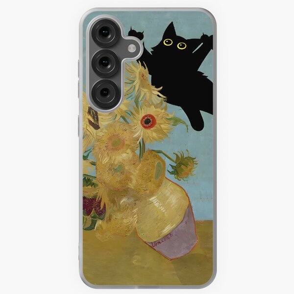 Item preview, Vincent Van Gogh, Flowers Cat designed and sold by outdoorway.