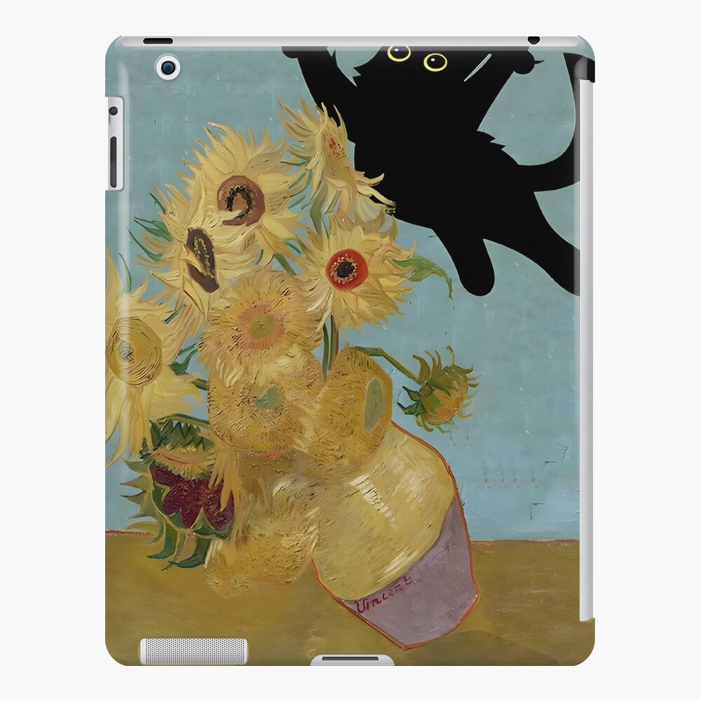 Vincent Van Gogh, Flowers Cat iPad Case & Skin for Sale by outdoorway