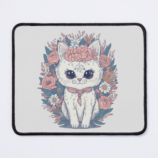 Item preview, Cats in a Field of Flowers designed and sold by pigipeach.