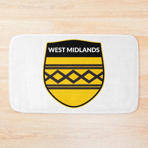 Item preview, West Midlands - Flag Shield Badge designed and sold by WilliamsonMedia.