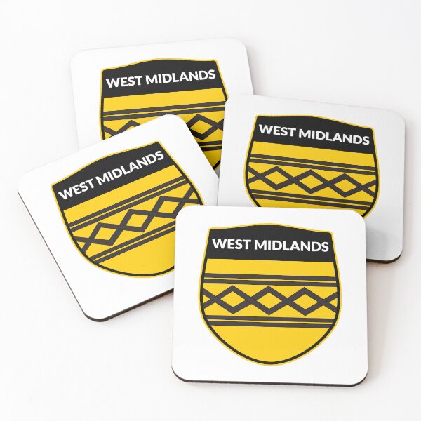 Item preview, West Midlands - Flag Shield Badge designed and sold by WilliamsonMedia.