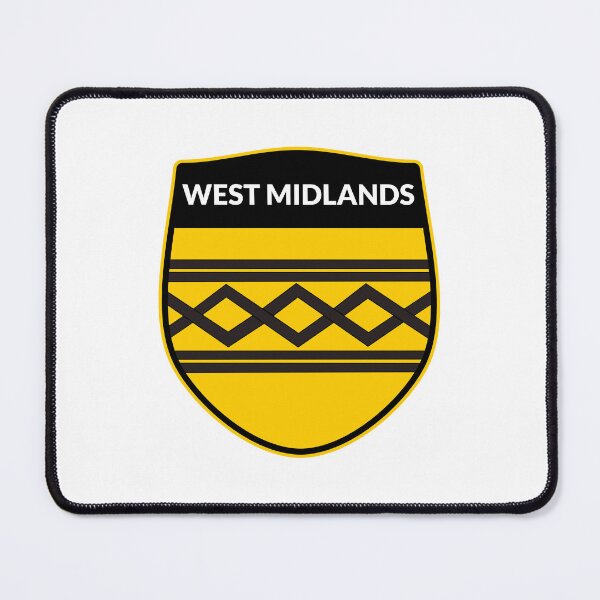 Item preview, West Midlands - Flag Shield Badge designed and sold by WilliamsonMedia.