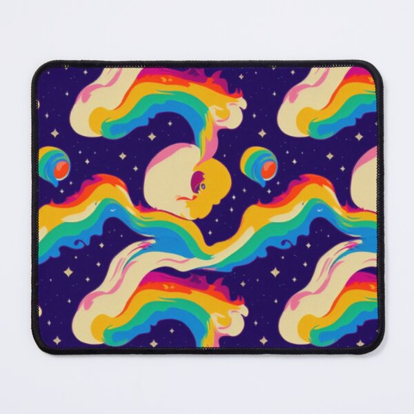 Item preview, Fire Waves Rainbow Pattern - Vibrant and Colorful Art Design designed and sold by BubbleSpy.