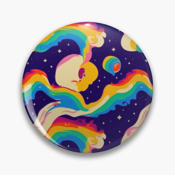 Item preview, Fire Waves Rainbow Pattern - Vibrant and Colorful Art Design designed and sold by BubbleSpy.