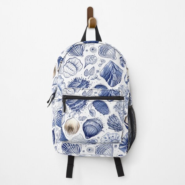 Item preview, Coastal Treasures - Blue Seashells designed and sold by MelodySimmons.