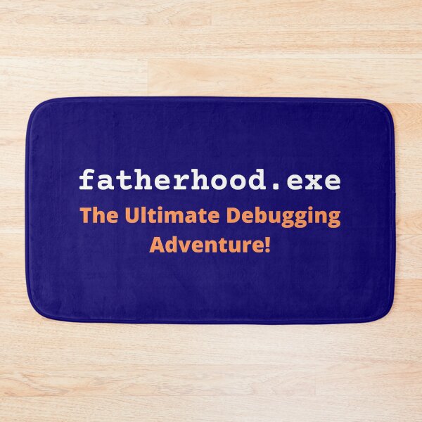 Item preview, Fathers Day. Gift for Dad. Fatherhood Code. Funny Debugging Adventure. For tech and programming enthusiasts. designed and sold by Maciek63.
