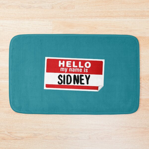 Item preview, Hello My Name Is Sidney Name Tag designed and sold by MathieuBerGoug.
