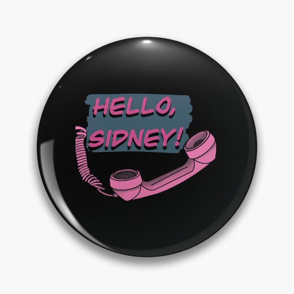 Item preview, Pink and Blue Hello Sidney Phone Halloween Horror designed and sold by MathieuBerGoug.