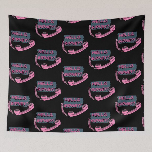 Item preview, Pink and Blue Hello Sidney Phone Halloween Horror designed and sold by MathieuBerGoug.