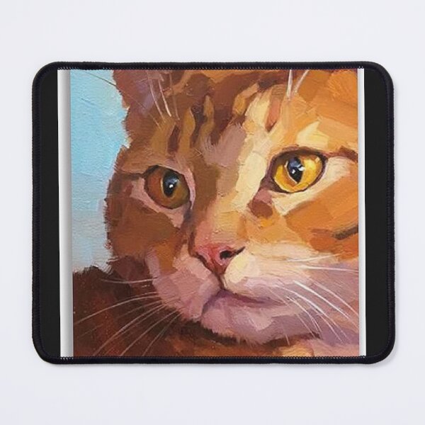Item preview, Crimson Whiskers: A Radiant Red Cat designed and sold by BeniSof.