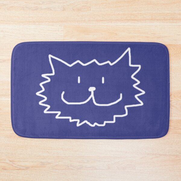 Item preview, White cat with smile designed and sold by Grzegorz Majerski.
