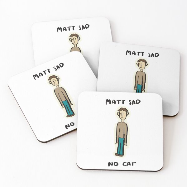 Item preview, matt sad no cat designed and sold by flo-doodles.