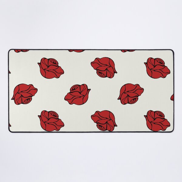 Item preview, Red roses flower pattern designed and sold by Atlantico54.