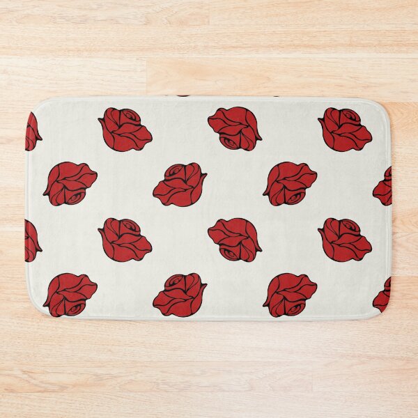 Item preview, Red roses flower pattern designed and sold by Atlantico54.