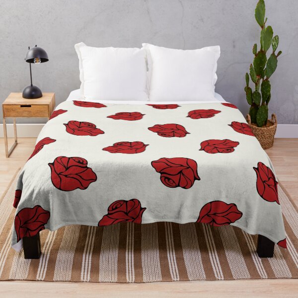 Item preview, Red roses flower pattern designed and sold by Atlantico54.