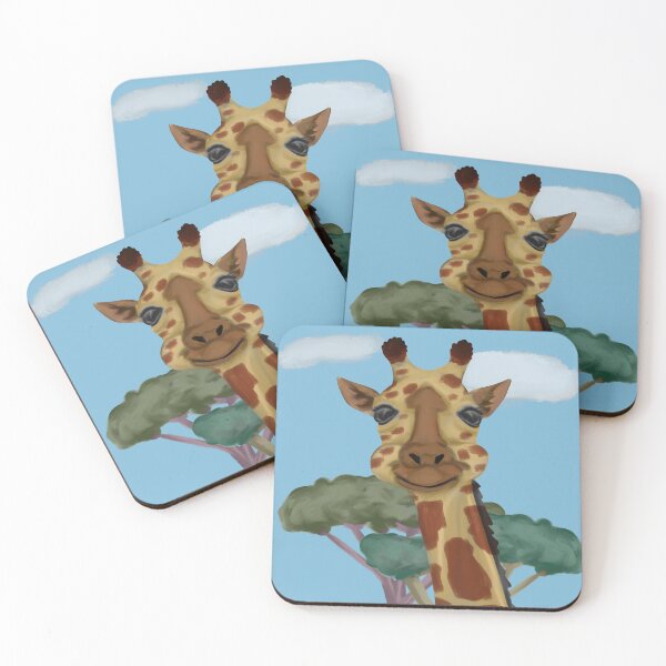 Item preview, Funny giraffe head designed and sold by Antiope33.