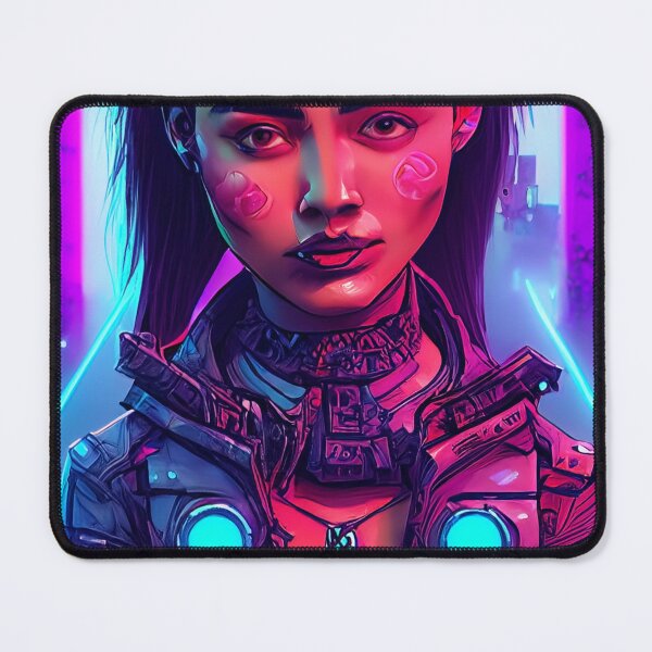 Item preview, Cyberpunk Protagonist - Female - 2 designed and sold by SaturnSix.