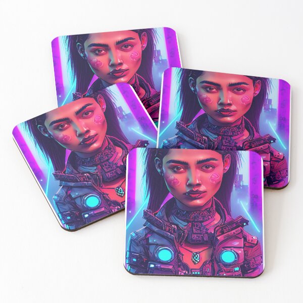 Item preview, Cyberpunk Protagonist - Female - 2 designed and sold by SaturnSix.