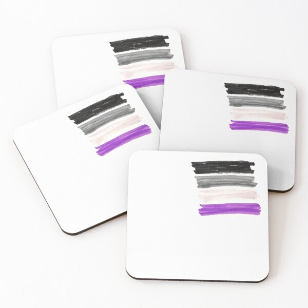Item preview, Hand-drawn Asexual Pride Rainbow designed and sold by ItsBriala.