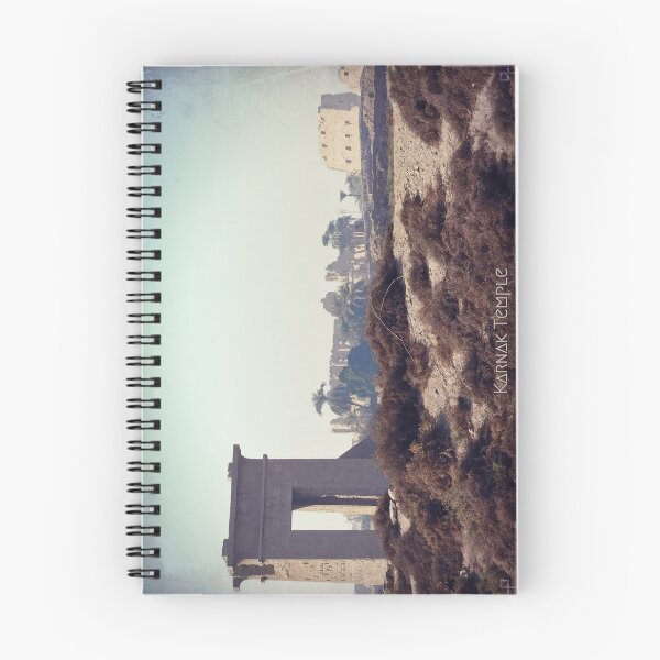 Item preview, Karnak temple, rear view from the countryside, vintage photo, old postcard inspiration, ancient Egypt photography designed and sold by art-of-egypt.