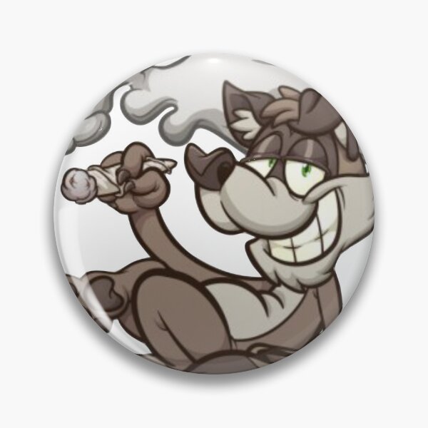 Item preview, Raccoon Lying Down And Smoking Weed designed and sold by AurelioDickin.