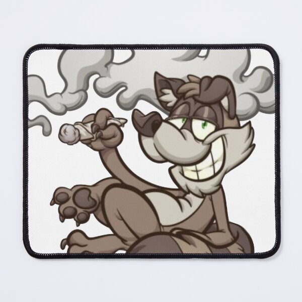 Item preview, Raccoon Lying Down And Smoking Weed designed and sold by AurelioDickin.