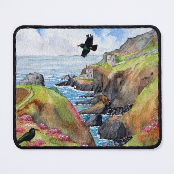 Item preview, Choughs at Botallack. designed and sold by John Ray.