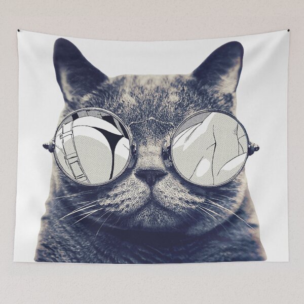 Item preview, Grey confident cat.  designed and sold by Ayoosha.