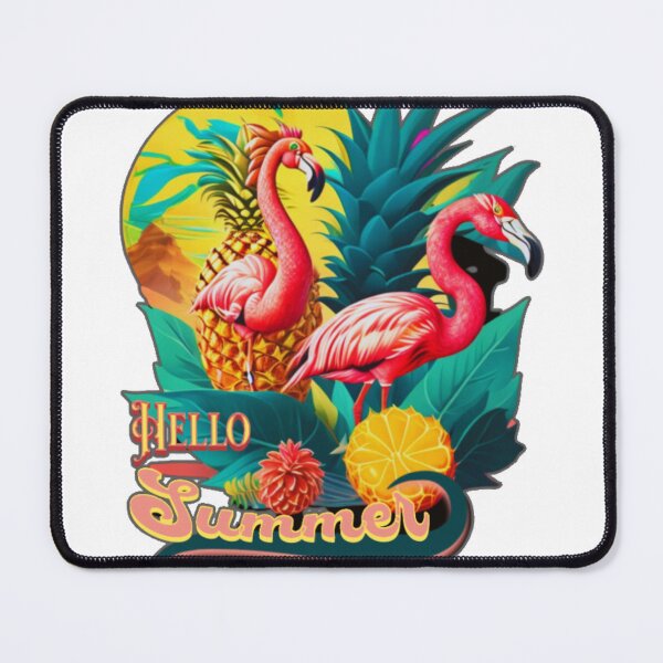 Item preview, Summer Patterns With Flamingos And Pineapples designed and sold by word2world.