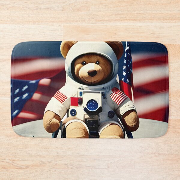 Item preview, Teddy in a Space suit sitting on a deck chair on the Moon designed and sold by Colin Bentham.