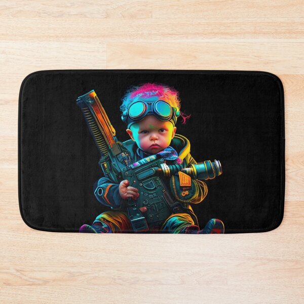 Item preview, Babyboy cyberpunk with grenade launcher 2 designed and sold by Finity Atelier.