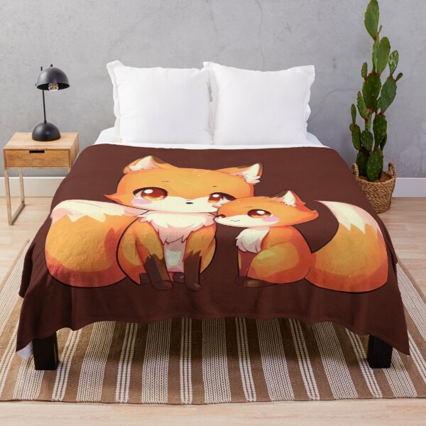 Item preview, Cute Baby and Mommy Fox 2 designed and sold by AlpacaSmokes.