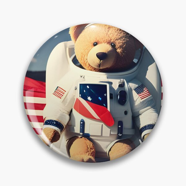 Item preview, Teddy in a Space suit sitting on a deck chair on the Moon designed and sold by Colin Bentham.