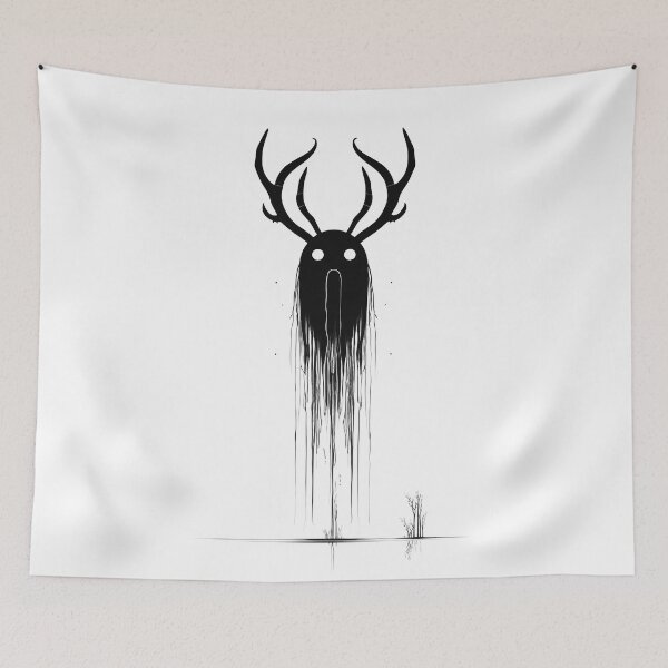Item preview, Wendigo Skinwalker Monster designed and sold by NapNapSleeper.