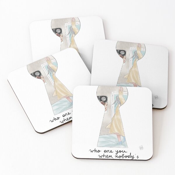 Item preview, Who are you when nobody’s watching? designed and sold by ItsmeAura.