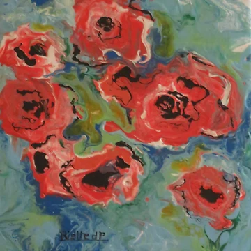 Artwork thumbnail, Red Roses by Winawena