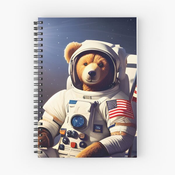 Item preview, Teddy in a Space suit sitting on a deck chair on the Moon designed and sold by Colin Bentham.
