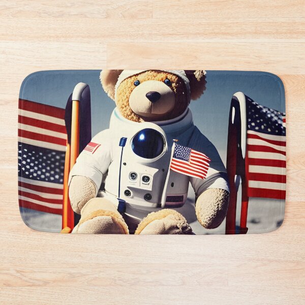 Item preview, Teddy in a Space suit sitting on a deck chair on the Moon designed and sold by Colin Bentham.