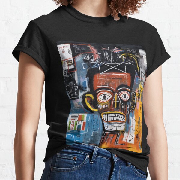 PORTRAIT STREET ART JEAN-MICHEL T-shirt classique
