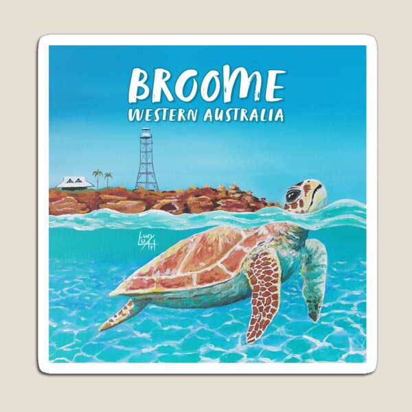 Turtle Broome Western Australia Magnet