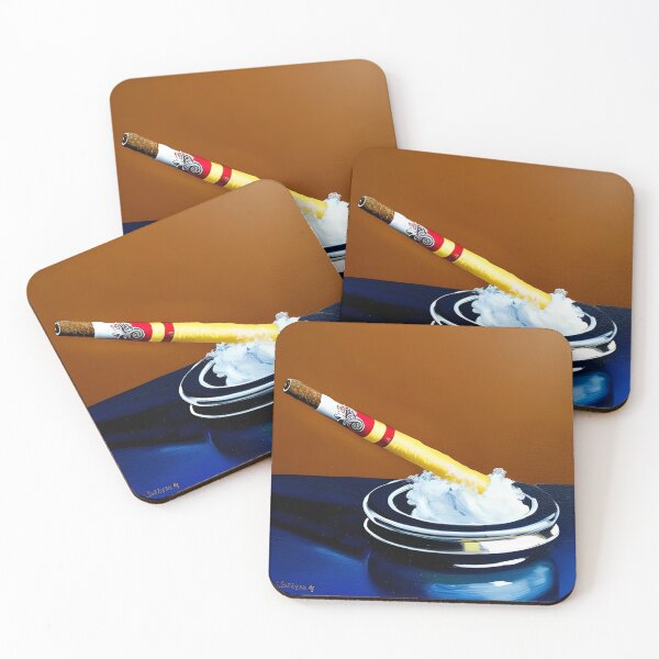 Item preview, Smokey serenade cigarette painting art designed and sold by jade-anthony.