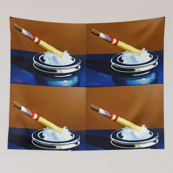 Item preview, Smokey serenade cigarette painting art designed and sold by jade-anthony.