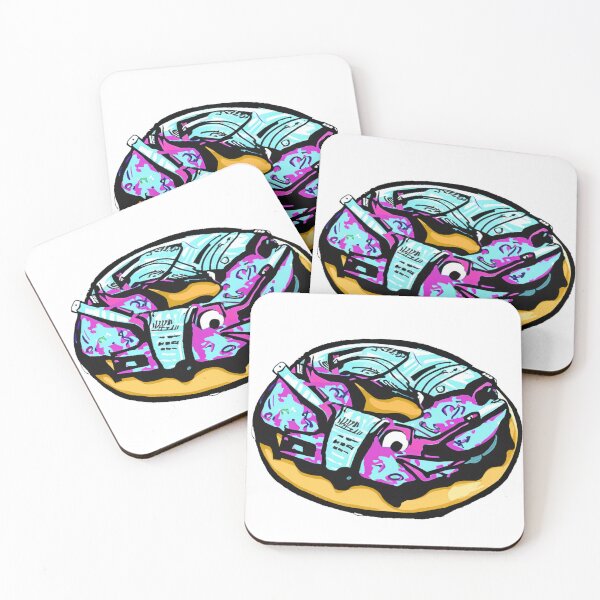 Item preview, Cyberpunk Donut designed and sold by SaturnSix.