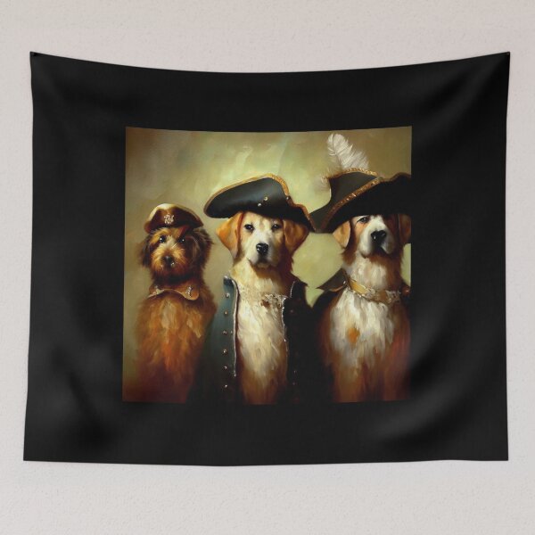 Item preview, Dogs as Three Musketeers designed and sold by CrankyOldDude.