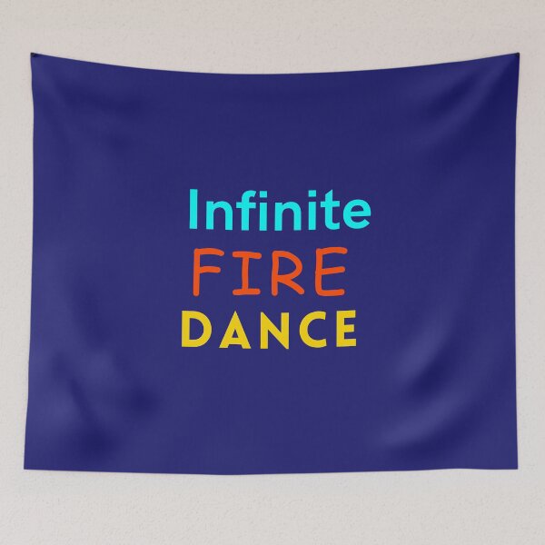 Item preview, Infinite Fire Dance - Unique and Vibrant Design designed and sold by Minhal's Artful  Impressions.