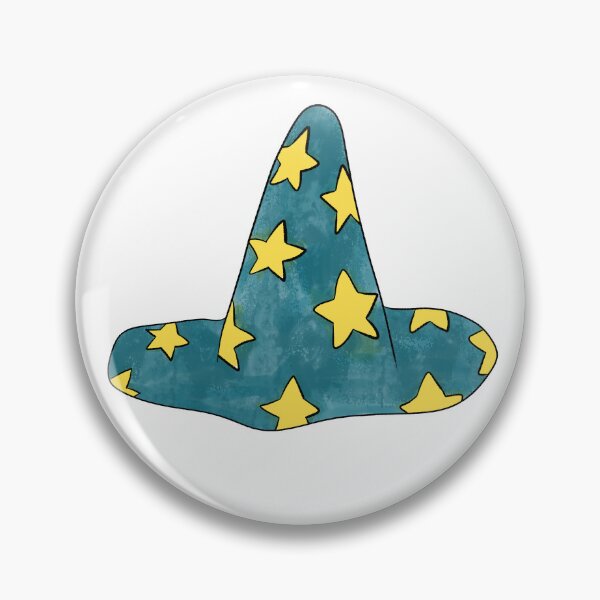 Item preview, Colorful Minimalistic Wizard Hat designed and sold by rainbowcatnip.